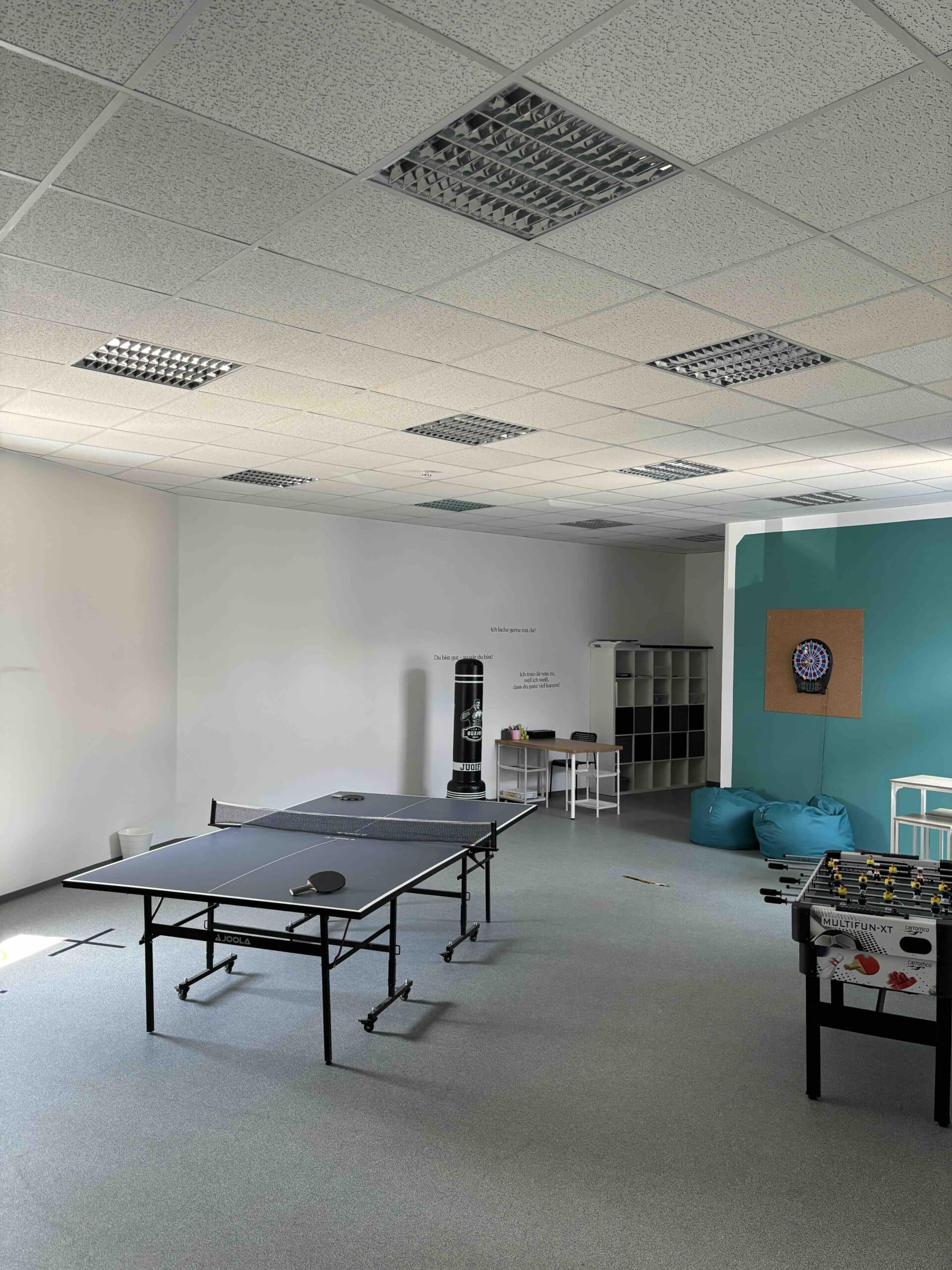 Spielzimmer bei der Juki GmBh
